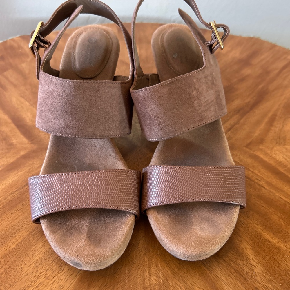 Giani Bernini Women’s Block Heel Sandals Brown
